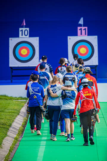 马来西亚选手在射箭比赛中表现出色